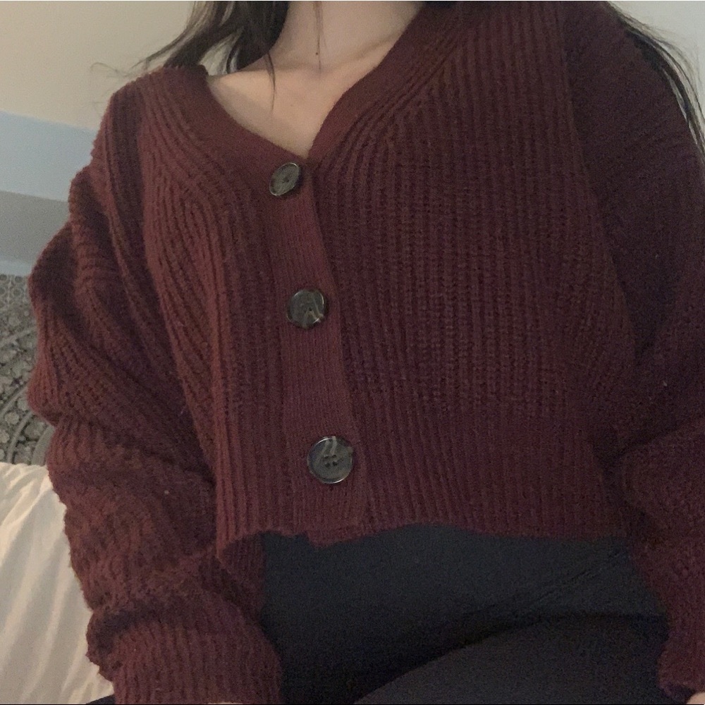 cropped sweater